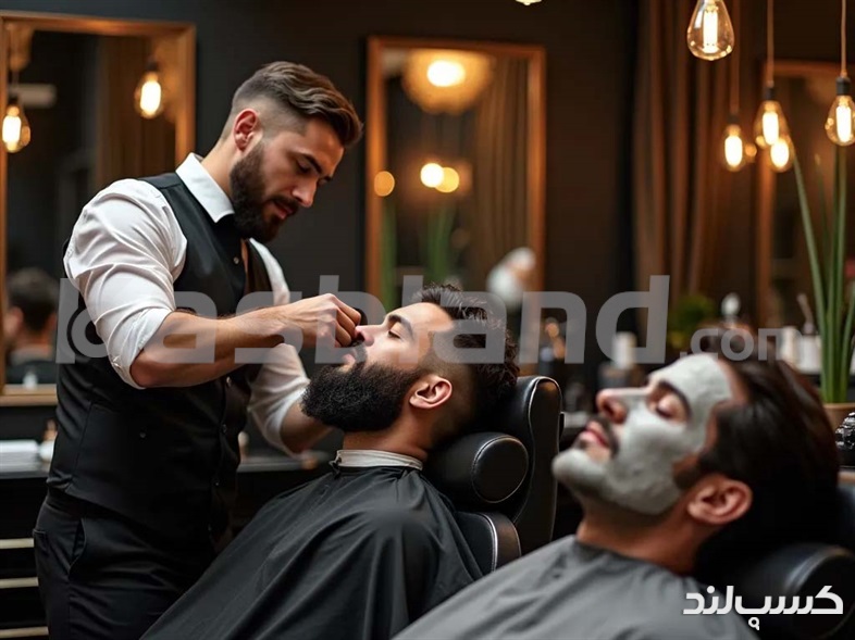 خدمات آرایشگاه مردانه