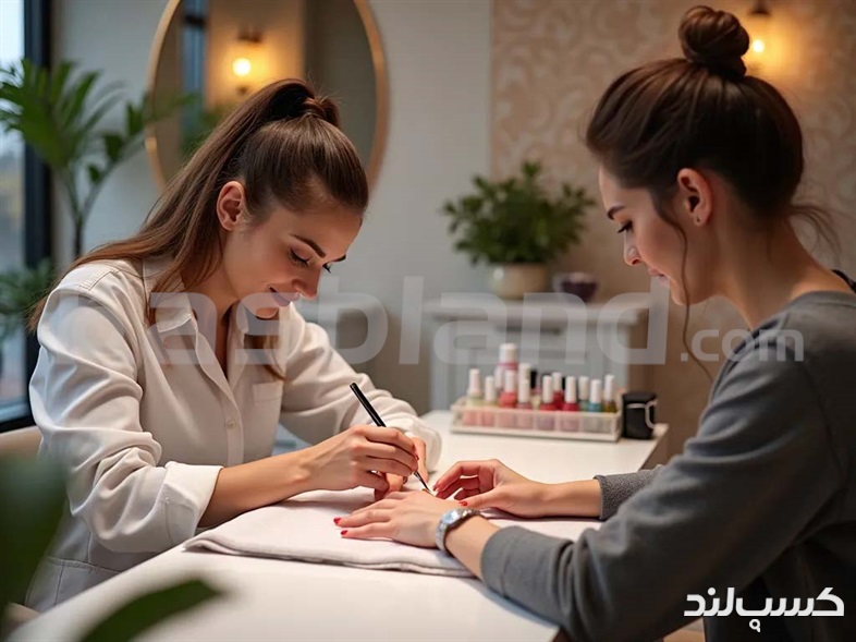انتخاب بهترین سالن کاشت ناخن