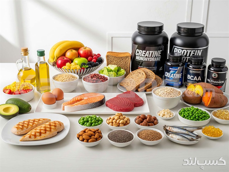 تغذیه بدنسازی