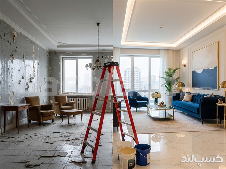 بازسازی ساختمان