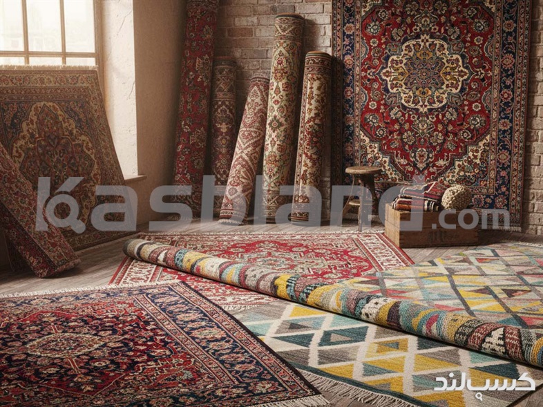 خرید و فروش دستباف و ماشینی