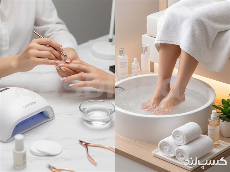 خدمات مانیکور و پدیکور