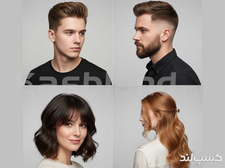 انواع مدل های کوتاهی مو برای زنان و مردان