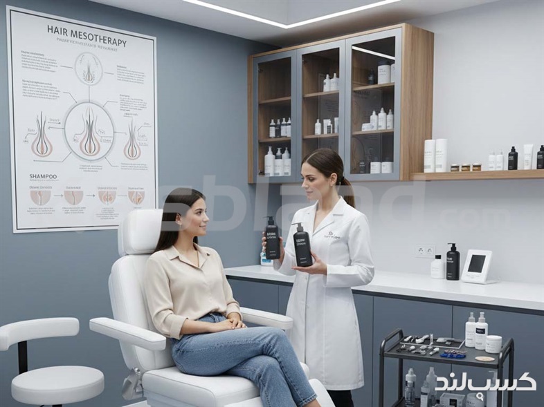 مراقبت های بعد از مزوتراپی مو