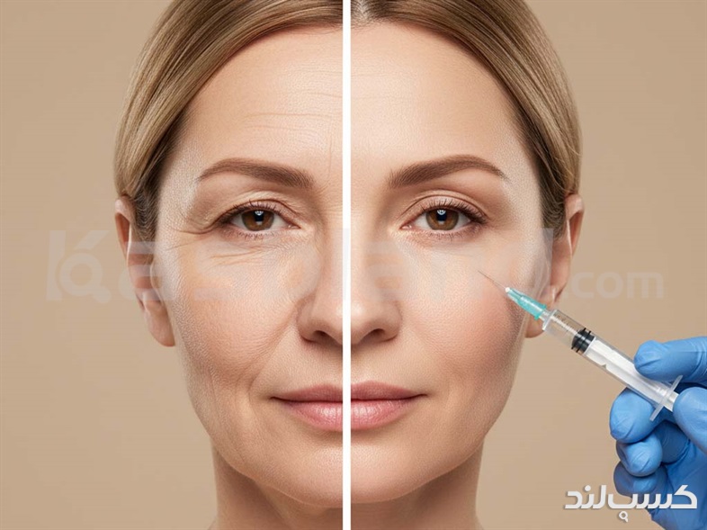 جوانسازی صورت با ژل و فیلر