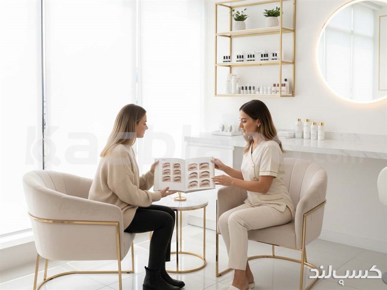 نمونه کار میکروبلیدینگ ابرو