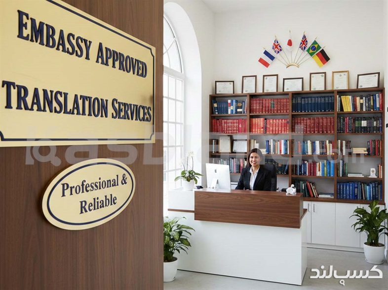 دارالترجمه مورد تایید سفارت