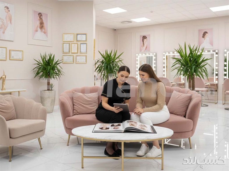 بهترین سالن آرایش عروس