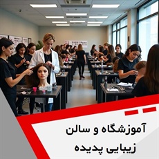 آموزشگاه و سالن زیبایی پدیده گروه آموزش آرایشگری بانوان