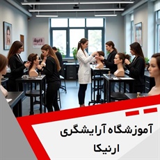 آموزشگاه آرایشگری ارنیکا گروه آموزشگاه آرایشگری زنانه