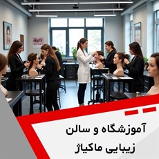 آموزشگاه و سالن زیبایی ماکیاژ گروه آموزشگاه آرایشگری بانوان