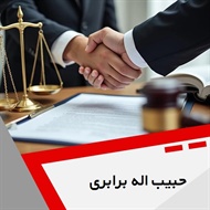 حبیب اله برابری گروه  وکیل و مشاور حقوقی