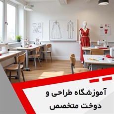 آموزشگاه طراحی و دوخت متخصص گروه آموزش حرفه ای و کامل طراحی و دوخت لباس