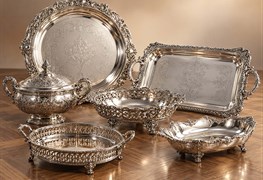 نمایش توضیحات خریدار ظروف نقره