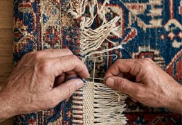 نمایش توضیحات ریشه بافی و شیرازه زنی