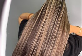 نمایش توضیحات رنگ و لایت مو