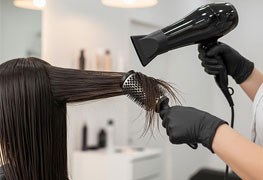 نمایش توضیحات براشینگ و استایلینگ حرفه ای مو