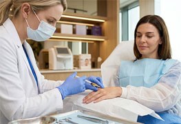 نمایش توضیحات تزریق چربی پشت دست