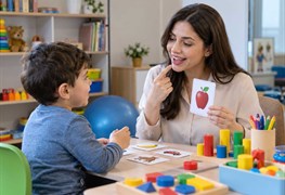 نمایش توضیحات گفتار درمانی و کار درمانی