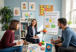 نمایش توضیحات مهارت های فرزندپروری