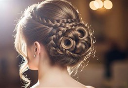 نمایش توضیحات شینیون مو