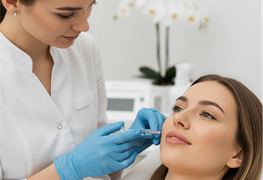 نمایش توضیحات تزریق ژل و بوتاکس