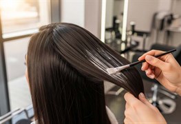 نمایش توضیحات کراتین و پروتئین مو