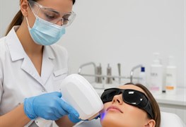 نمایش توضیحات لیزر موهای زائد