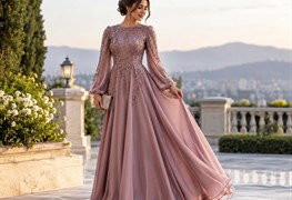نمایش توضیحات دوخت لباس مجلسی