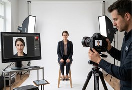 نمایش توضیحات عکاسی بیومتریک