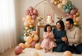 نمایش توضیحات عکاسی تولد