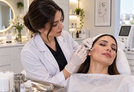 نمایش توضیحات تزریق بوتاکس