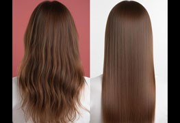 نمایش توضیحات پروتئین تراپی مو