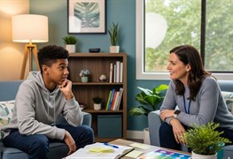 نمایش توضیحات مشاوره دوران بلوغ و نوجوانی