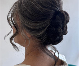 عکس هایی از شینیون تخصصی مو انجام شده در سالن