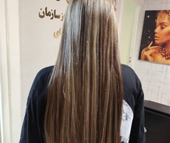 آموزش صافی و کراتینه مو